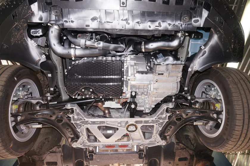 Защита композитная АВС-Дизайн для картера Audi A3 8V 2012-2020 фото 2