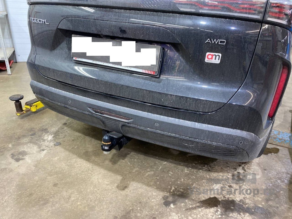 Быстросъёмный фаркоп Sheriff для Jaecoo J7 (Mk.I) 2024- Шар Е фото 3