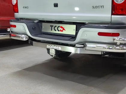 Фаркоп оцинкованный с накладкой из нерж. ТСС для Sollers ST6 2023- оцинкованный шар Е фото 2