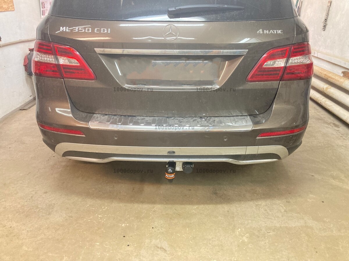 Фаркоп AvtoS для Mercedes M-Class 2005-2015  / Mercedes GL-Class 2005-2016 / Mercedes GLS-Class 2016-2019 /  Mercedes GLE-Class 2015-2019 Шар А фото 6