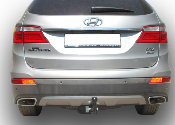 Фаркоп Лидер-Плюс для Hyundai Santa Fe (Mk.IV) 2012-2019, Grand Santa Fe (Mk.I) 2013-2018 и Kia Sorento (Mk.IV) рестайлинг 2012-2021 фото 6
