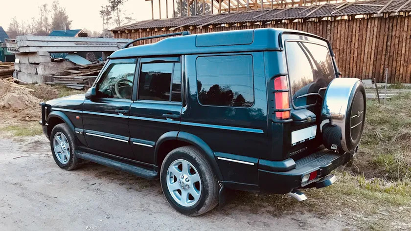 Дефлекторы Cobra Tuning для окон Land Rover Discovery II 1998-2004 фото 4