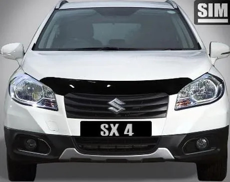 Дефлектор SIM для капота Suzuki SX-4 II S-Cross 2013-2022 фото 4