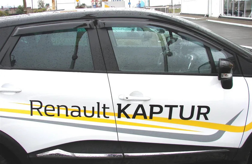 Дефлектор SIM для боковых окон Renault Kaptur 2013-2022 фото 2