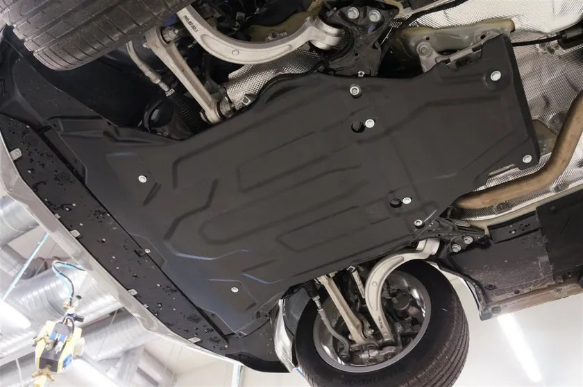 Защита композитная АВС-Дизайн для картера и КПП Audi A4 B9 2015-2022 фото 4
