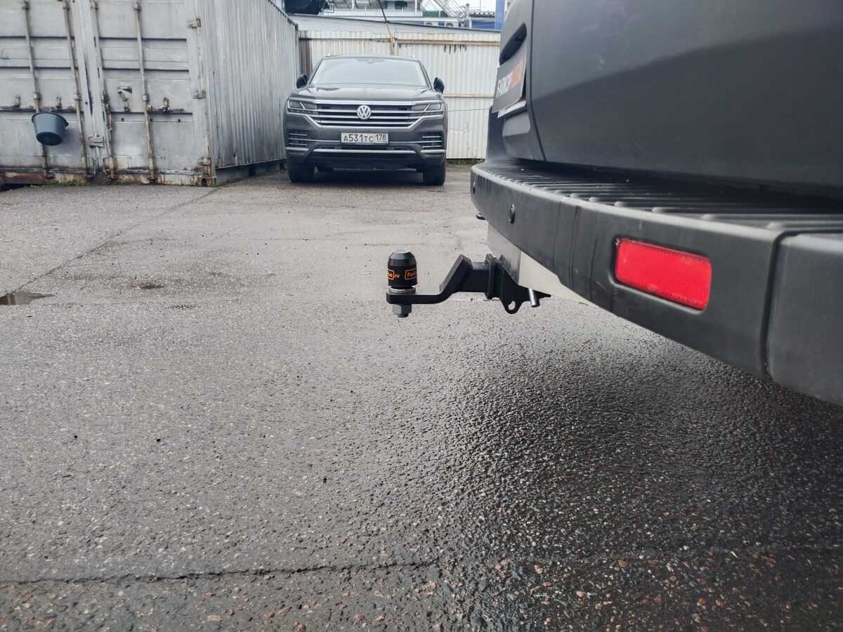 Быстросъёмный оцинкованный фаркоп ТСС для Ford Transit 2014- Шар Е фото 2