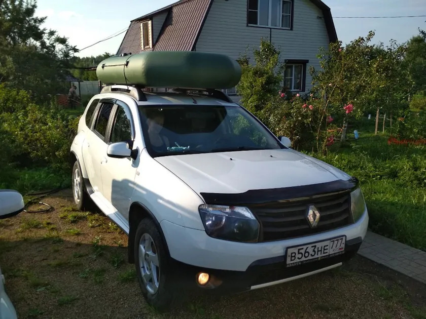 Дефлектор SIM для капота Renault Duster I 2010-2020 фото 4