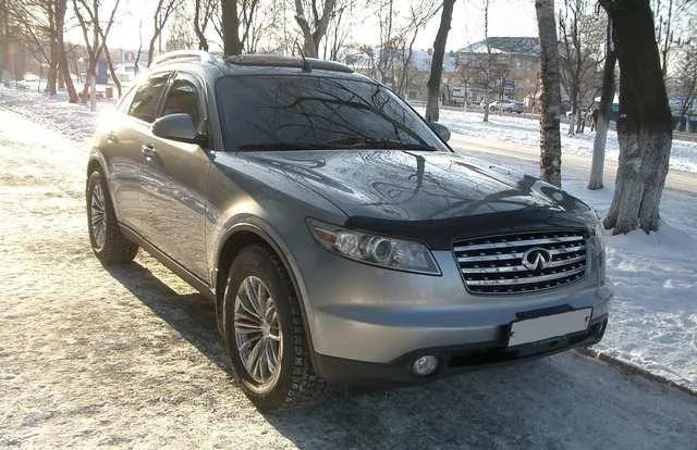 Дефлектор SIM для капота Infiniti FX35/45 2003-2008