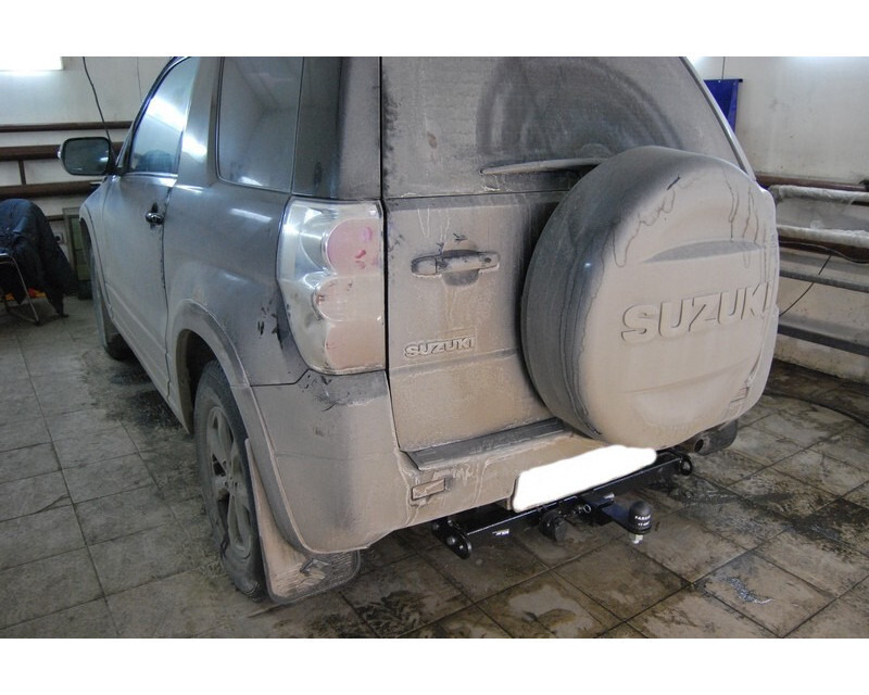 Быстросъёмный фаркоп Бизон с системой антистук  для Suzuki Grand Vitara 3 двери (Mk.II) 2005-2015 Шар Е фото 7