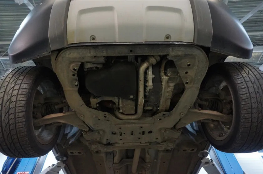 Защита композитная АВС-Дизайн для картера и КПП Land Rover Discovery Sport 2014-2022 фото 2