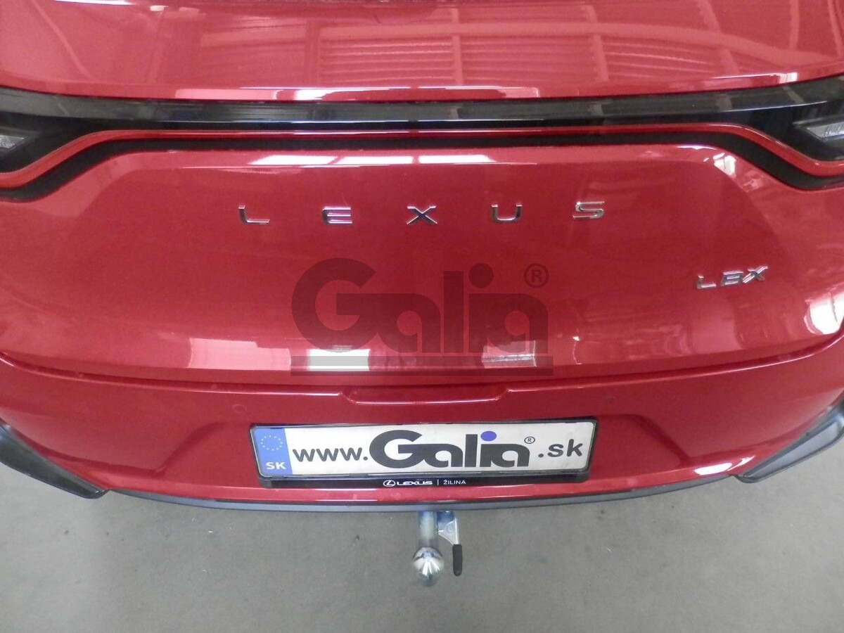 Быстросъёмный оцинкованный фаркоп GALIA для  Toyota Yaris Cross XP 210 (Mk.I) 2021-Шар С фото 2