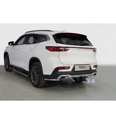 Быстросъёмный оцинкованный фаркоп ТСС для CheryExeed TXL (Mk.I) 2020-2021 Шар Е фото 4