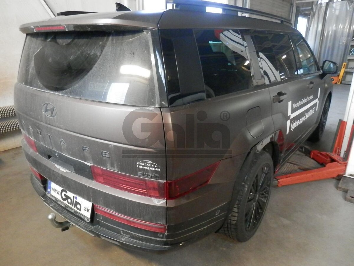Быстросъёмный оцинкованный фаркоп GALIA для  Hyundai Santa Fe (Mk.V) 2023- Шар С фото 2