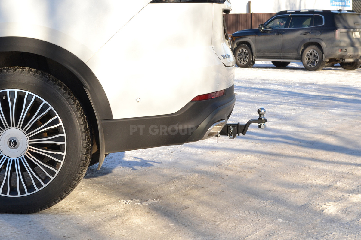 Быстросъёмный фаркоп PT GROUP для Jaecoo J8 2023- / Chery Tiggo 9 2024- Шар Е фото 3