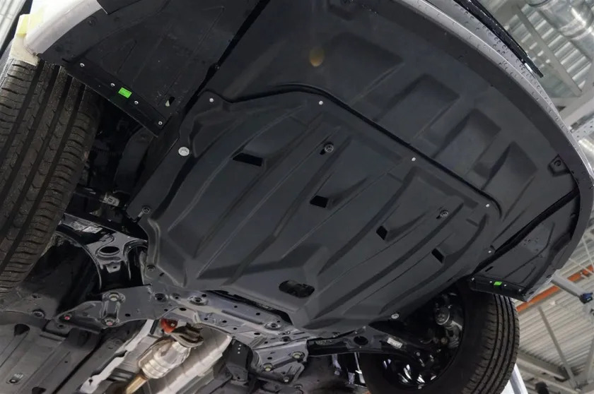 Защита композитная АВС-Дизайн для картера и КПП Hyundai I30 2015-2022 фото 2