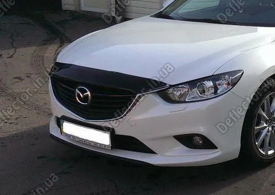 Дефлектор SIM для капота Mazda 6 II 2007-2012 фото 2