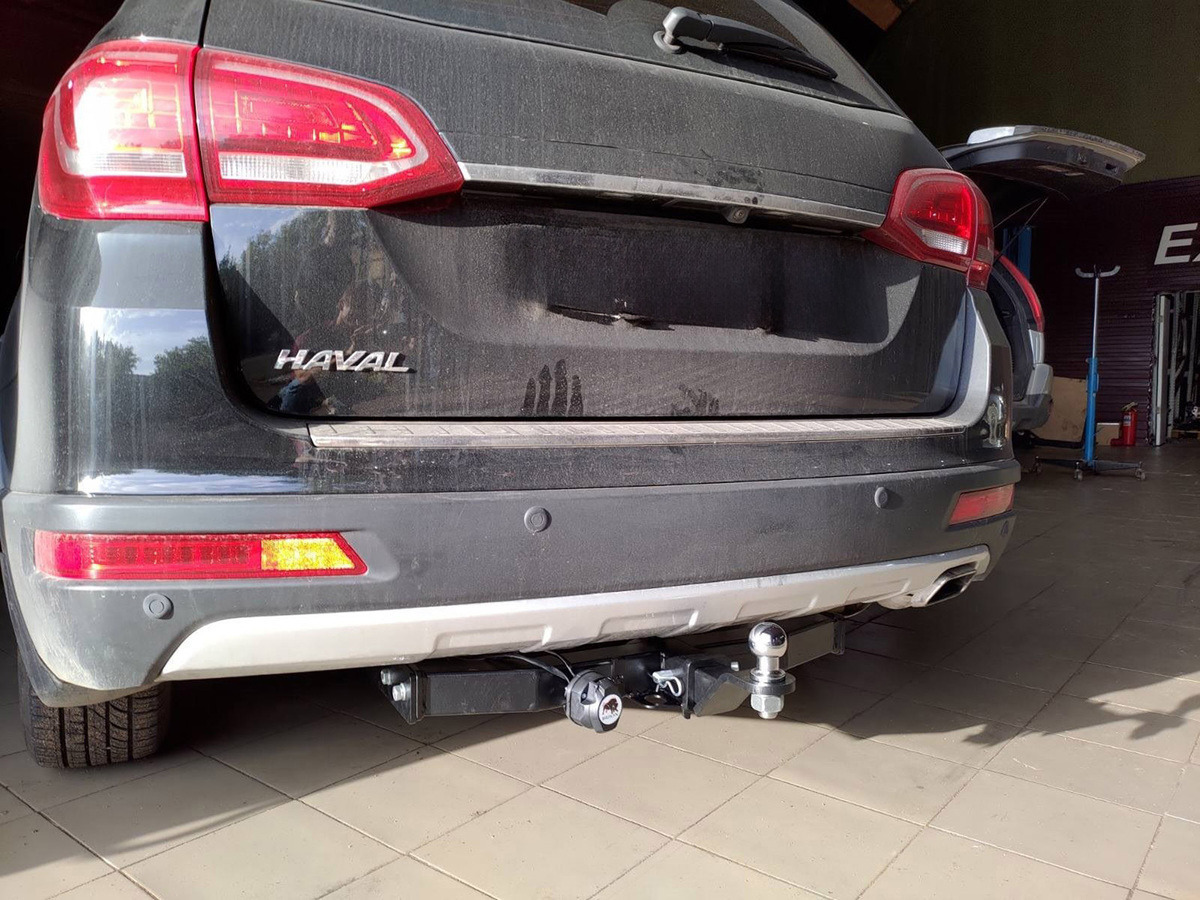 Быстросъёмный фаркоп Бизон с системой антистук для Haval H6 (Mk.I) 2014-2020 / Haval M6 (Mk.I) 2023- Шар Е фото 5