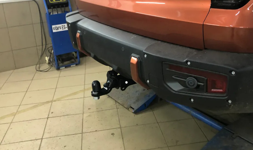 Фаркоп TowRus для Haval Dargo (Mk.I) 2022-/ Haval Dargo X (Mk.I) 2023- шар Е (система антистук) фото 6