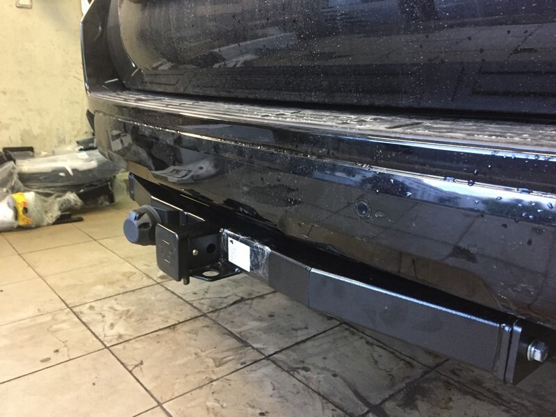 Фаркоп Бизон для Toyota Land Cruiser Prado 120, 150 (Mk.III, IV) 2009-2023/ Lexus GX J120,150 2003-2023 шар Е (система антистук) фото 5