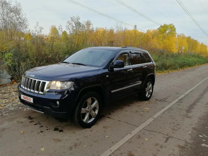 Дефлекторы Cobra Tuning для окон (с хром. молдингом) Jeep Grand Cherokee WK2 2010-2014