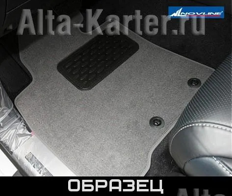 Коврики текстильные Autofamily для салона Subaru Tribeca II 2008-2014 СЕРЫЕ