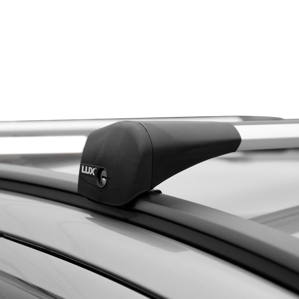 Багажник модельный в штатные места LUX BRIDGE БК4 крыловидные дуги фото 4