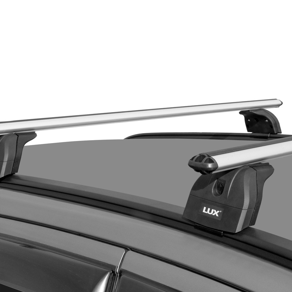 Багажник модельный на интегрированные рейлинги LUX БК2 аэродинамические дуги фото 4