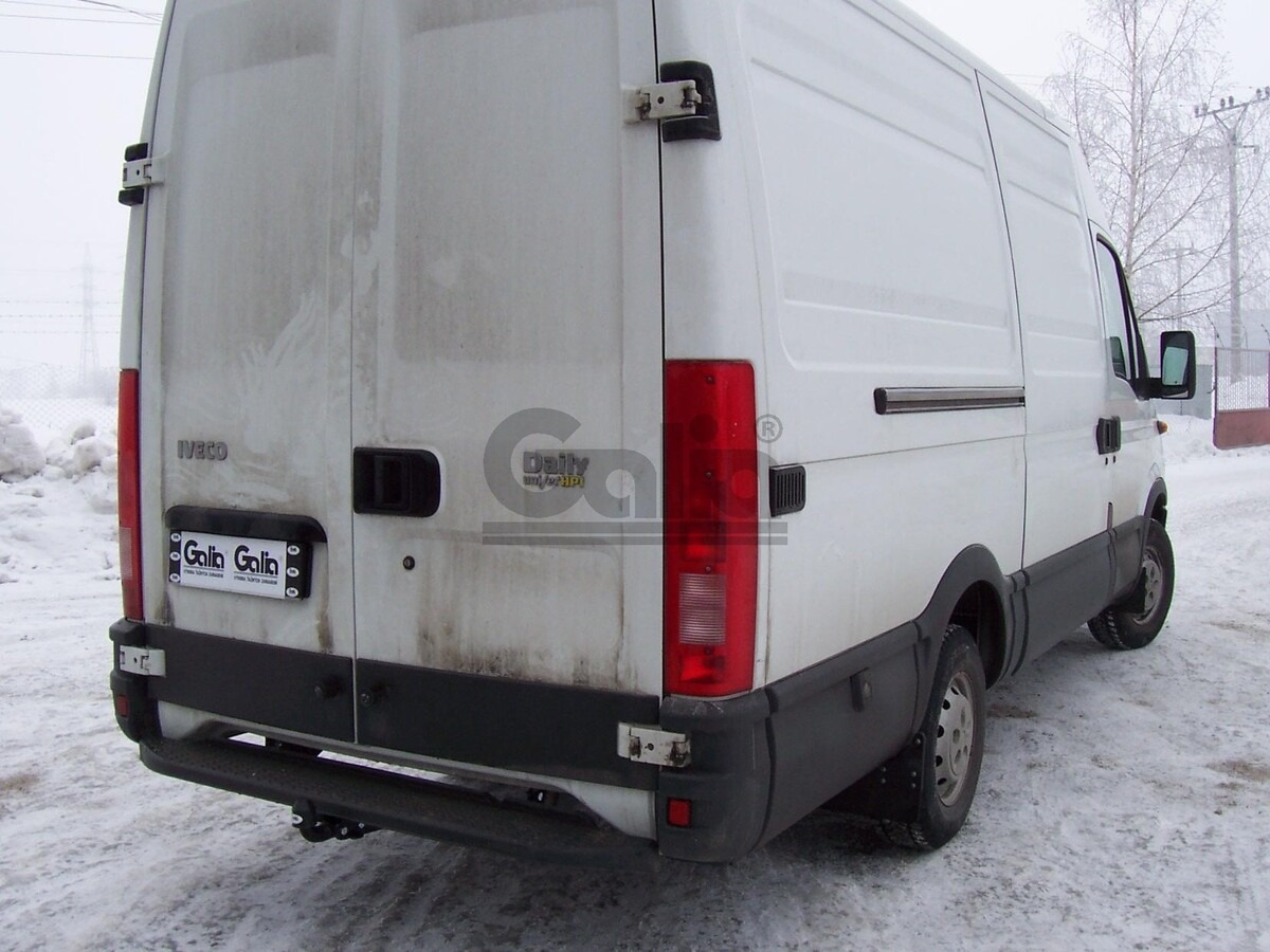 Оцинкованный фаркоп GALIA для Iveco Daily фургон/шасси 1999-2014, 2014- Шар А фото 3