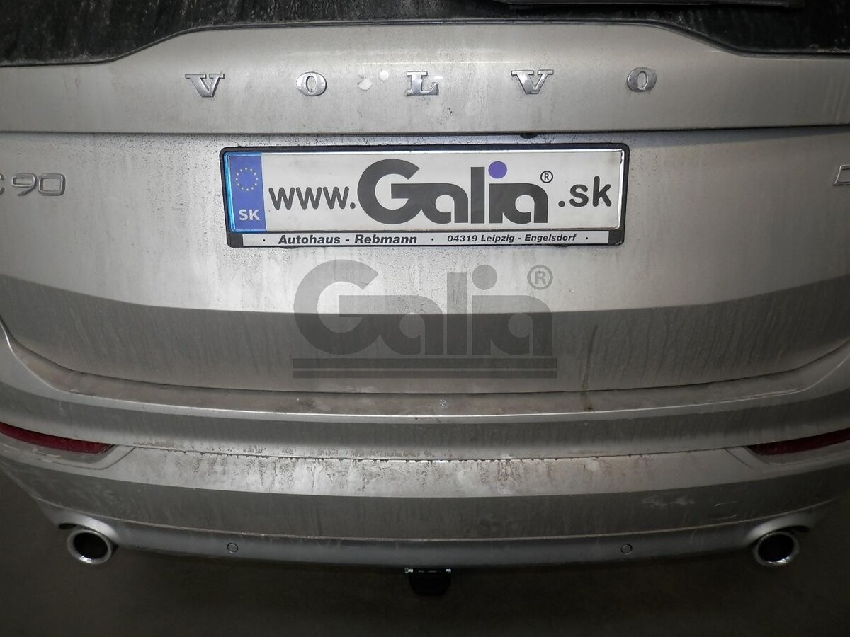 Быстросъёмный оцинкованный  фаркоп GALIA для Volvo XC90 L (MK.II) 2015- /  Volvo XC60 UZ (Mk.II) 2017- Шар V фото 3