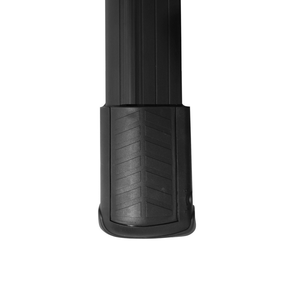 Багажник универсальный на рейлинги Lux Хантер черный с доп прижимами. фото 15