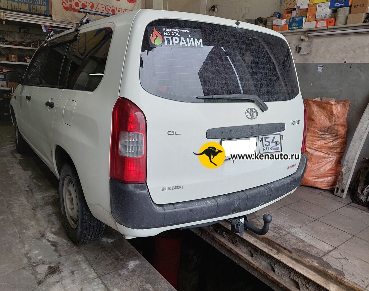Фаркоп Halty для Toyota Probox (Mk.I) 2002-2014 / Toyota Suceed (Mk.I) 2002-2014 Шар А фото 8