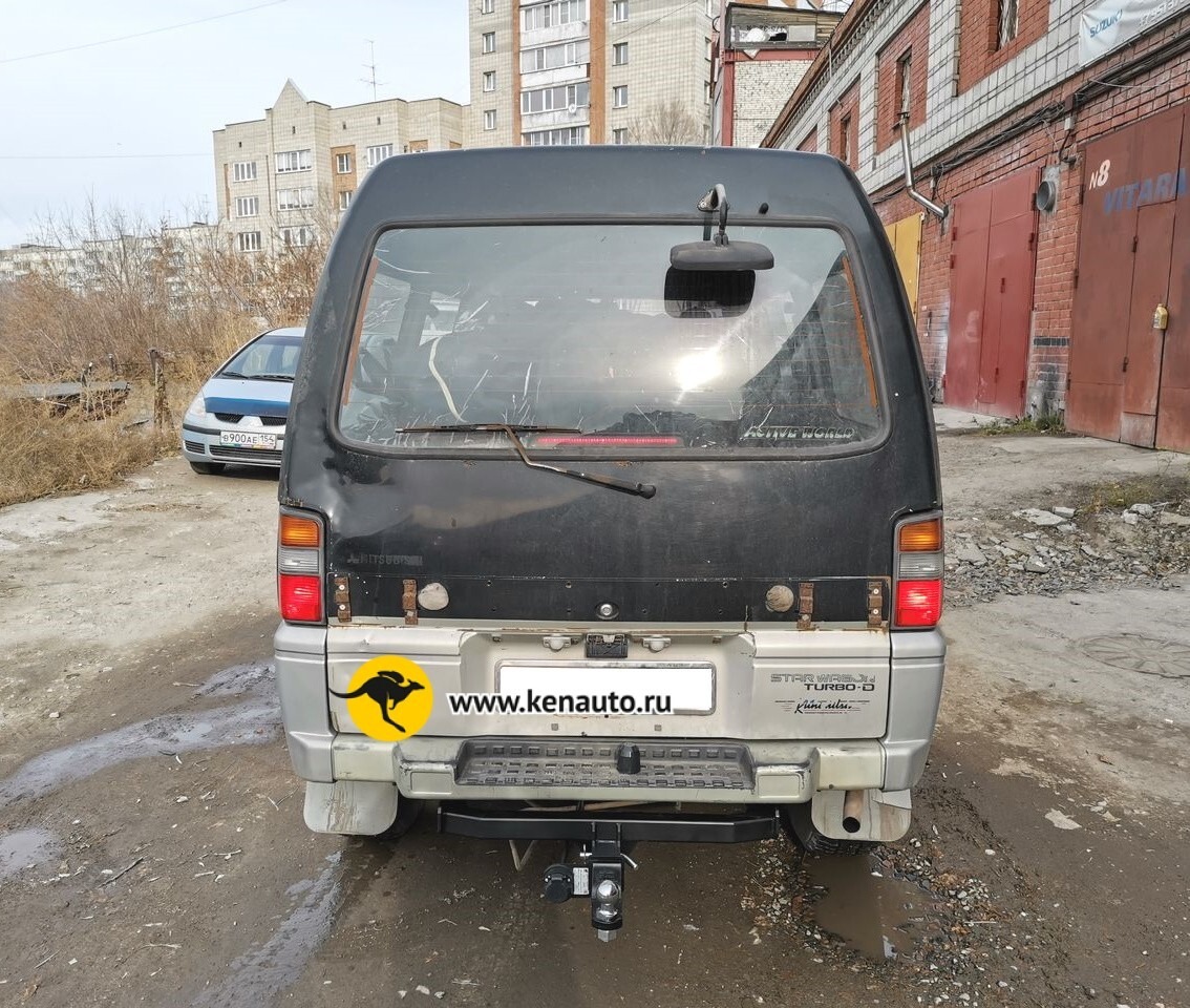 Быстросъёмный фаркоп Halty для Mitsubishi Delica (Mk.III) 1986-1999 Шар Е фото 7