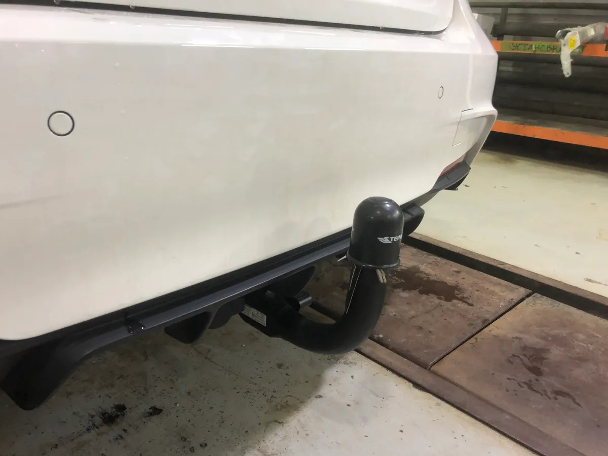 Быстросъёмный фаркоп Steinhof для BMW 3-Series F30 (Mk.VI седан) 2011-2018 /  BMW 3-Series F31 (Mk.VI универсал ) 2012-2018 Шар AV фото 5