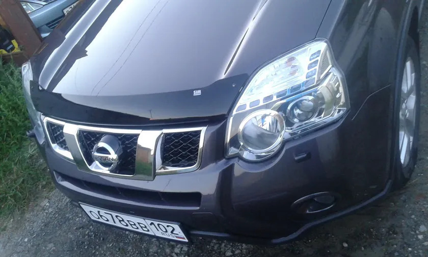 Дефлектор SIM для капота Nissan X-Trail T31 2007-2014 фото 2