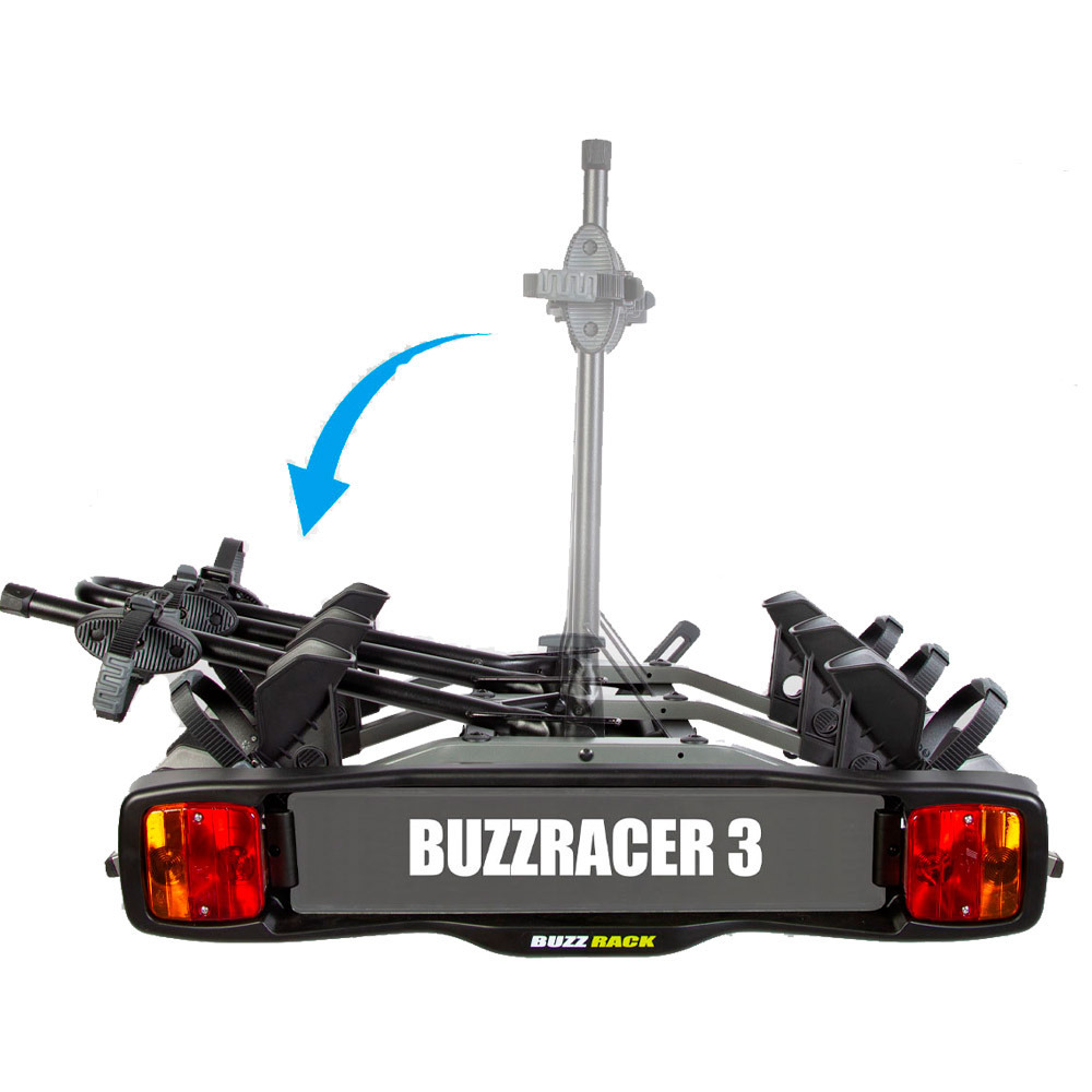 Велоплатформа для перевозки трех велосипедов Buzzrack Buzzracer 3 фото 3