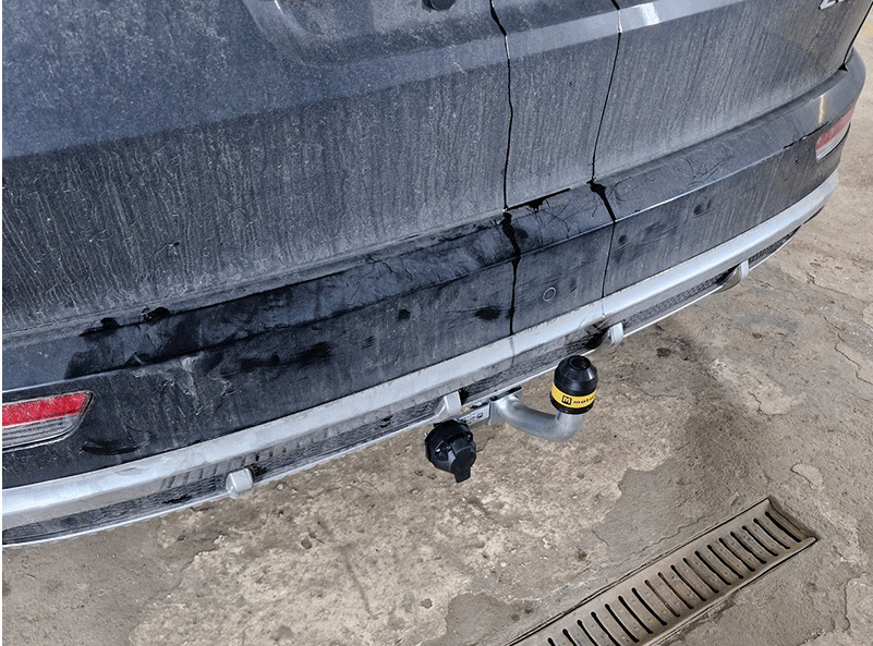 Фаркоп с оцинк. шаром Motodor для Hyundai Custo (Mk.I) 2021- шар А фото 2