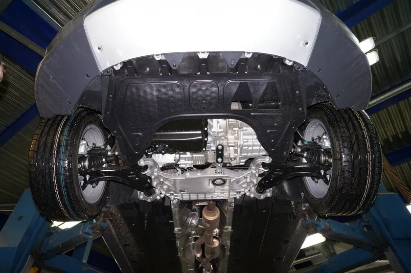 Защита композитная АВС-Дизайн для картера и КПП Audi A3 8V 2012-2020 фото 6