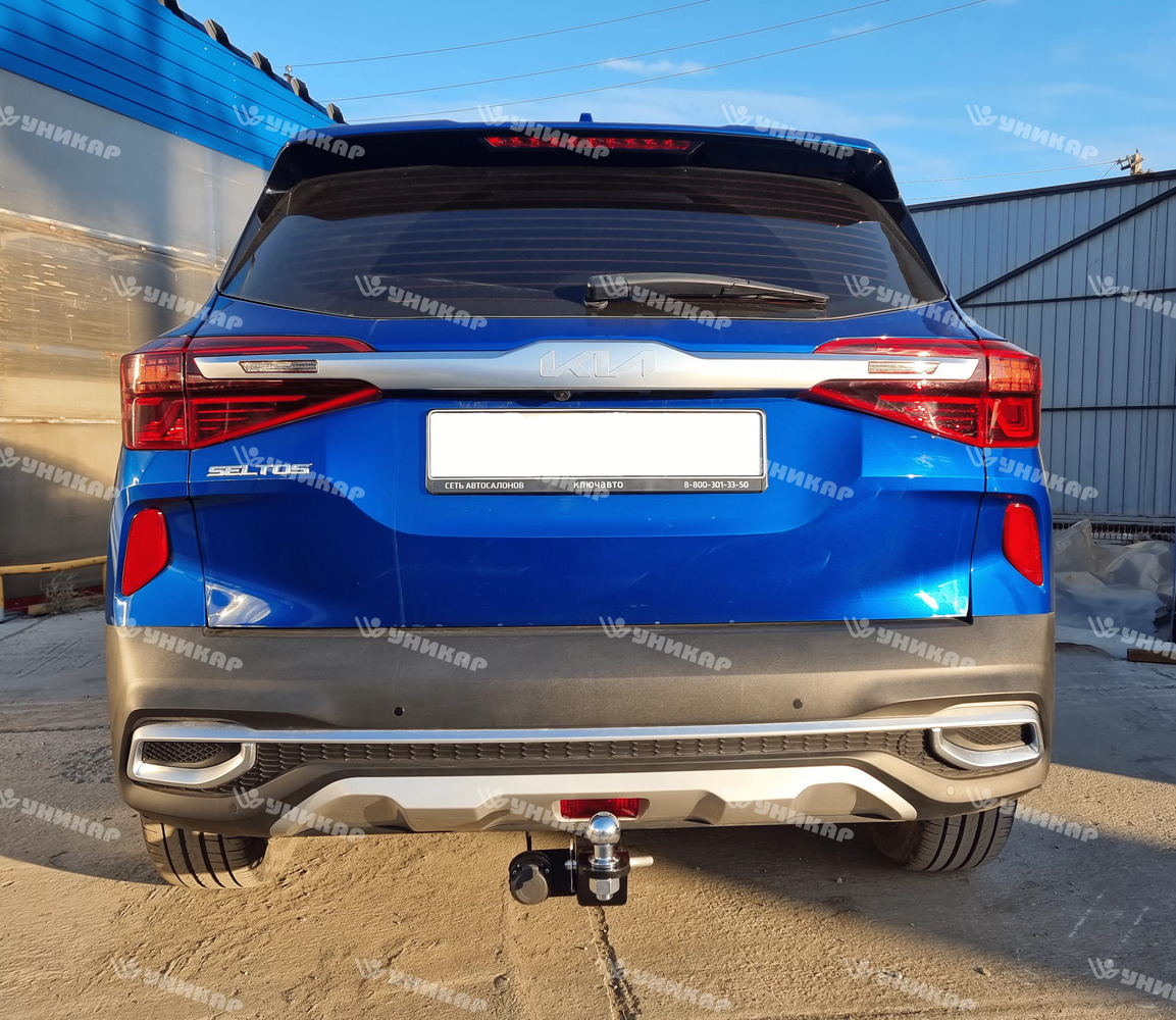 Быстросъёмный фаркоп УНИКАР для KIA SELTOS (Mk.I) 2019- Шар E  фото 4