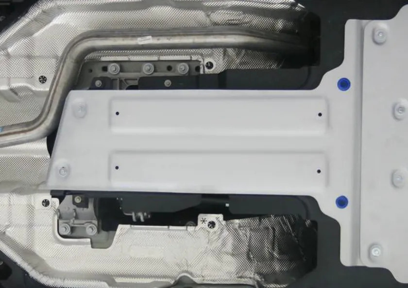 Защита алюминиевая Rival для КПП Jaguar F-Pace 4WD 2016-2022 фото 2