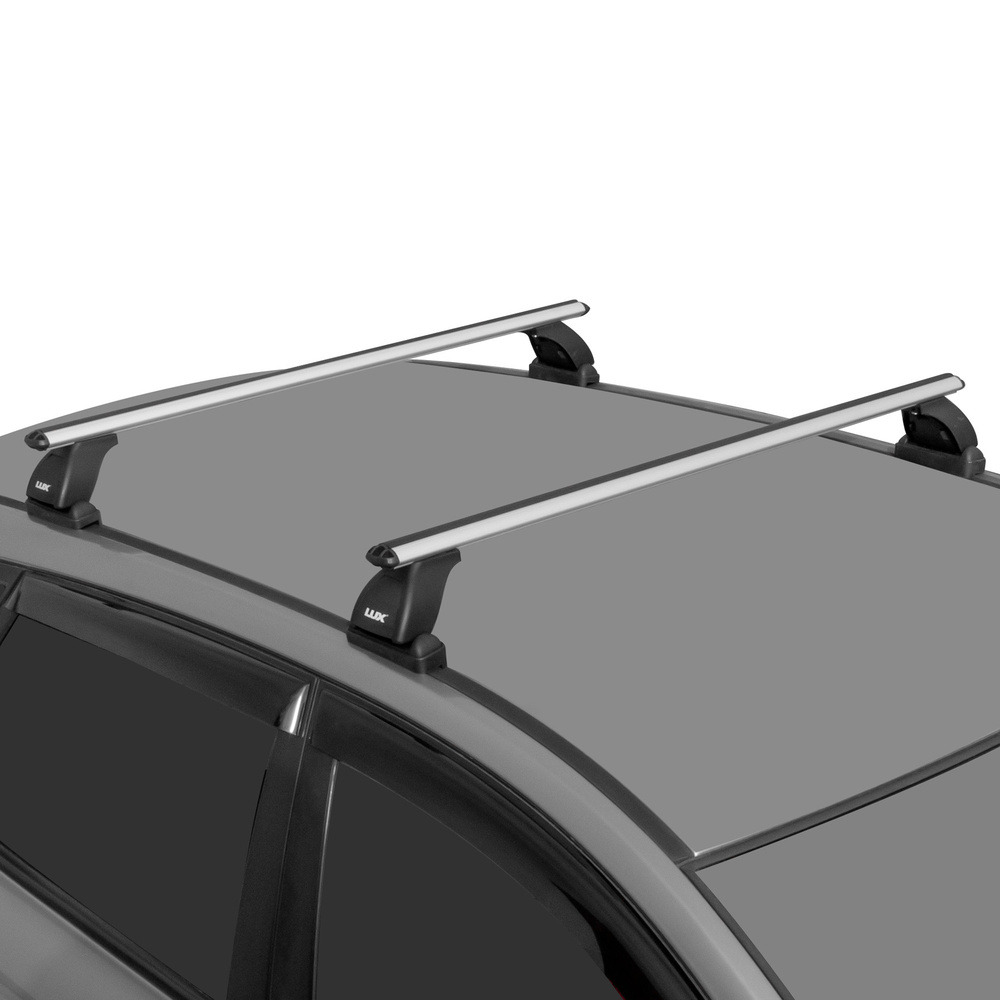 Багажник модельный в штатные места LUX БКШМ аэродинамические дуги фото 4