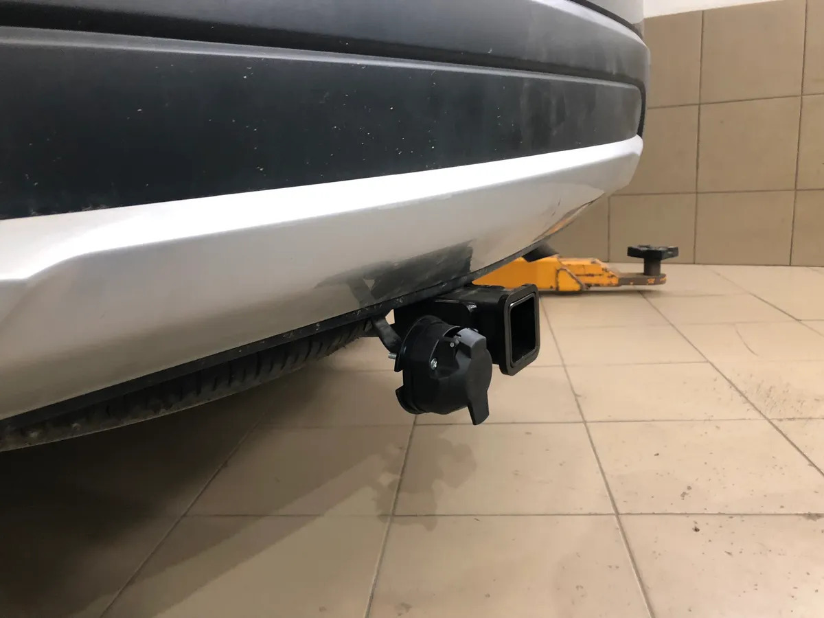 Фаркоп TowRus для Mitsubishi Outlander (Mk.III) 2012-2022 Шар Е с антистуком  фото 5