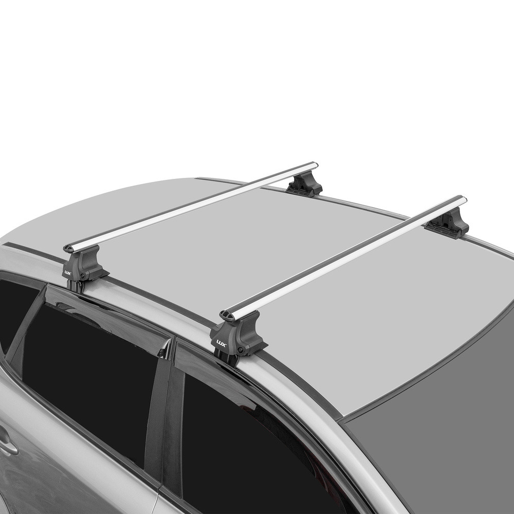 Багажник универсальный на гладкую крышу D-LUX аэродинамические дуги фото 5