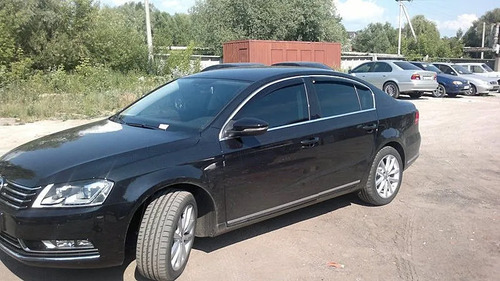 Дефлекторы SIM для окон Volkswagen Passat В6 седан 2006-2010