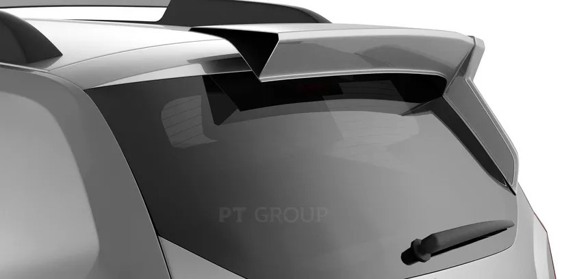 Спойлер PT Group Чистое стекло для Renault Duster I 2012-2020 не крашеный фото 9