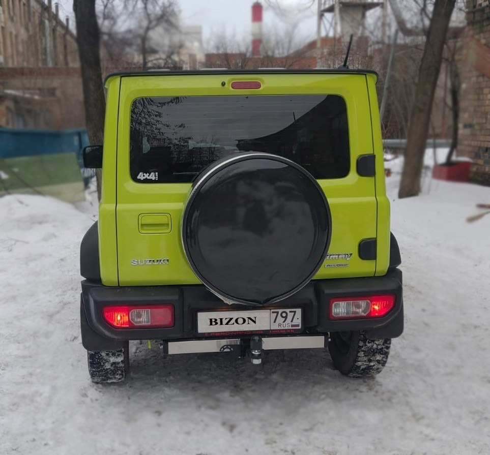 Быстросъёмный фаркоп Бизон с системой антистук для Suzuki Jimny JB64 (Mk.IV) 2018- Шар Е фото 2
