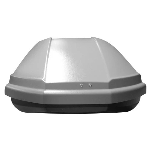 Бокс на крышу Saturn 520 DUO серый матовый (скоба) фото 3