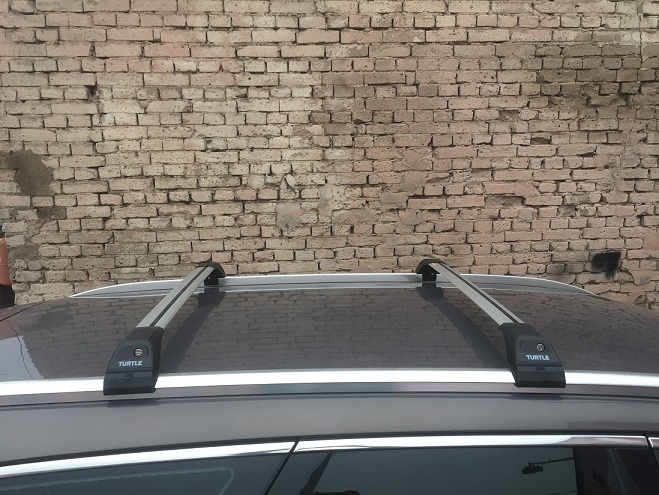 Багажник на интегрированные рейлинги Turtle Tourmaline V2 Silver фото 3