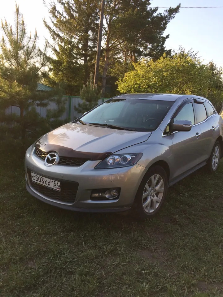 Дефлектор SIM для капота Mazda CX-7 2006-2012