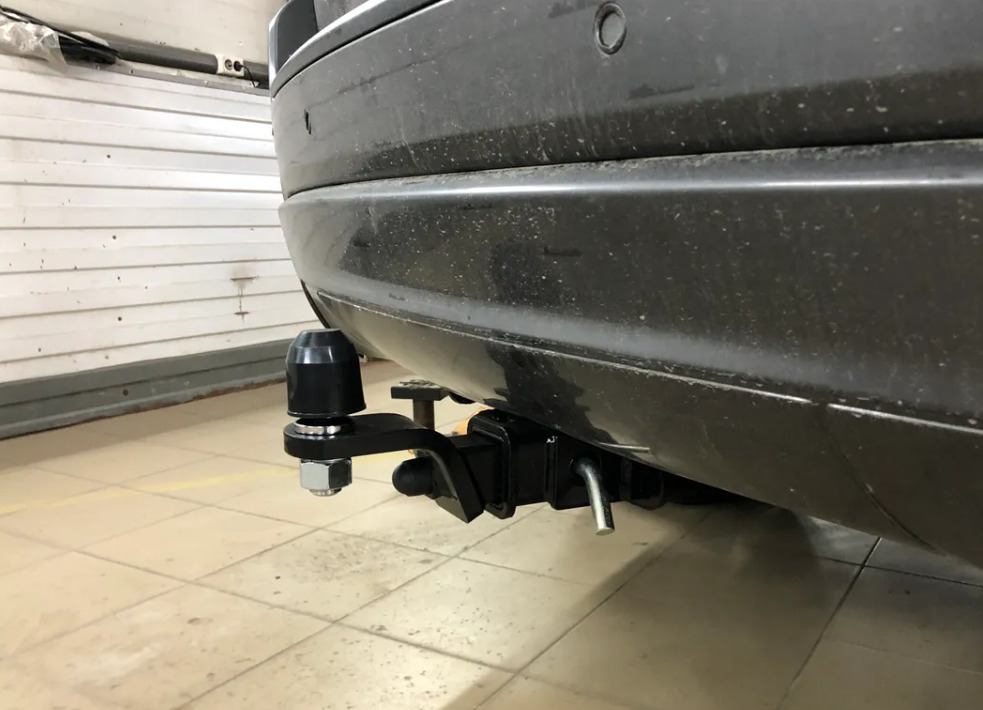 TowRus Фаркоп Jeep Grand Cherokee WK2 (Mk.IV) 2010-2021 (кроме авто с AdBlue и SRT) шар Е (система антистук) фото 9
