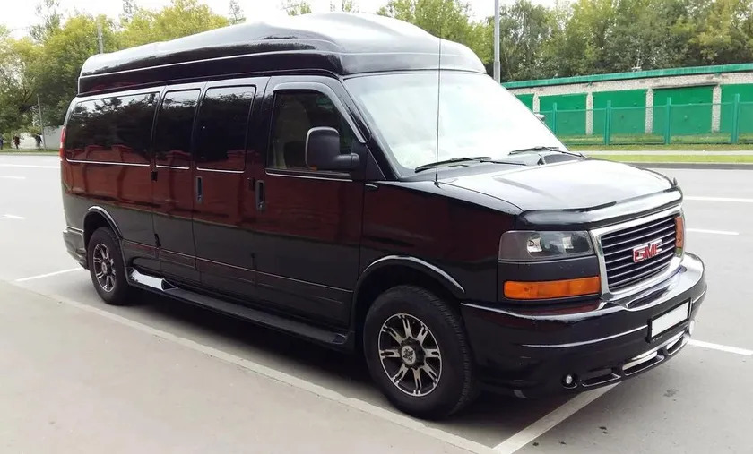 Дефлекторы Cobra Tuning для окон GMC Savana 1996-2022